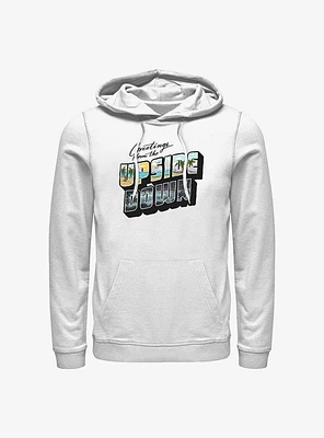 Stranger Things Upside Down Postcard Hoodie