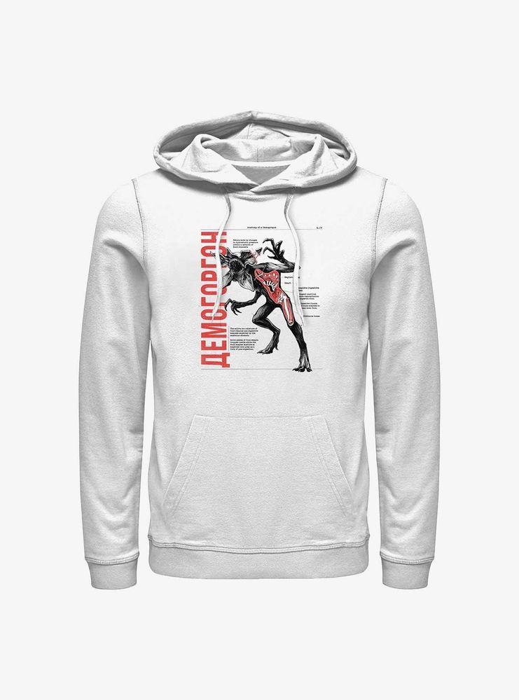 Stranger Things Anatomy Of Demogorgon Hoodie