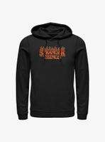 Stranger Things Fire Logo Hoodie