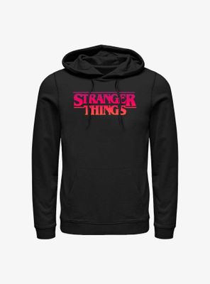 Stranger Things Grunge Logo Hoodie