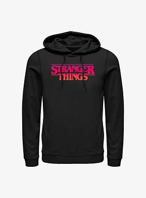 Stranger Things Grunge Logo Hoodie