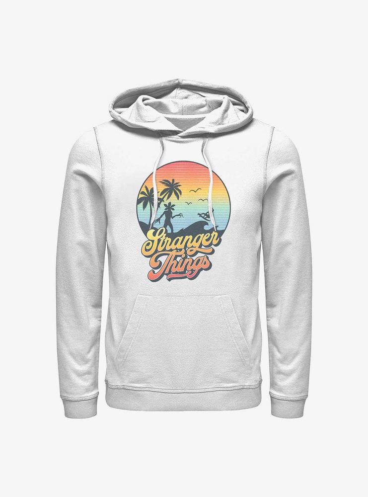 Stranger Things Retro Sun Logo Hoodie