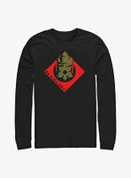 Stranger Things Be Vigilant! Badge Long-Sleeve T-Shirt