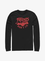 Stranger Things Friends Don't Lie Long-Sleeve T-Shirt