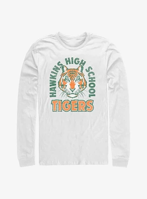 Stranger Things Hawkins High School Tigers Arch Long-Sleeve T-Shirt