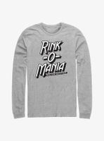 Stranger Things Rink O Mania Logo Long-Sleeve T-Shirt