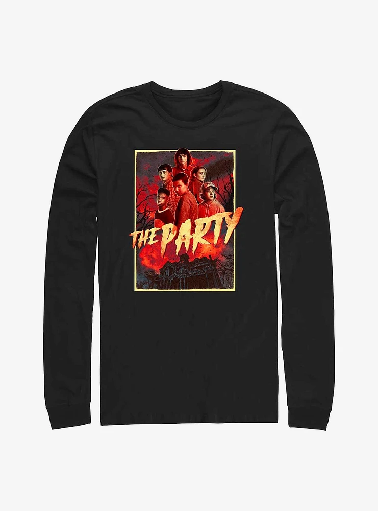 Stranger Things The Party Long-Sleeve T-Shirt