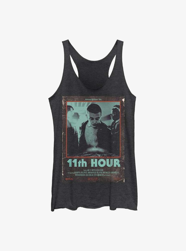 Stranger Things 11th Hour Womens Tank Top