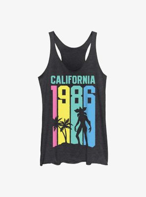 Stranger Things California Demogorgon Womens Tank Top