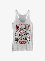 Stranger Things Flash Sheet Womens Tank Top