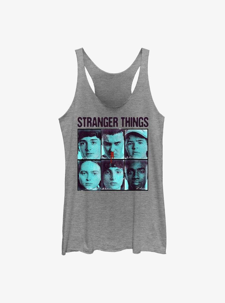 Stranger Things Grid Gang Womens Tank Top