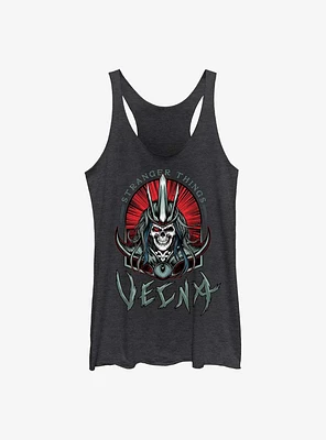 Stranger Things Vecna Tombstone Badge Womens Tank Top