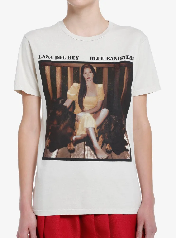 Hot Topic Lana Del Rey Blue Banisters Portrait Boyfriend Fit Girls