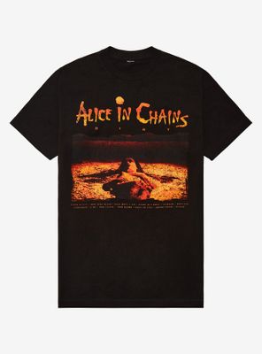 Alice Chains Dirt Tracklist T-Shirt
