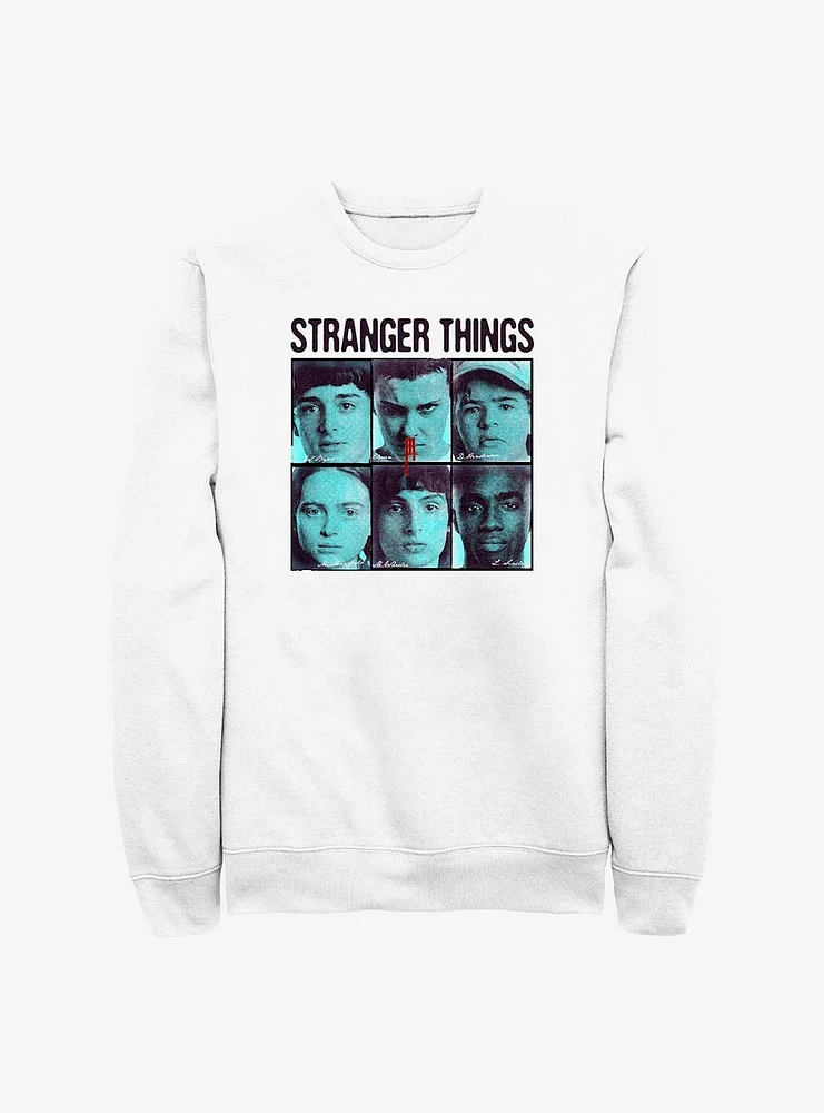 Stranger Things Halftone Gang Sweatshirt