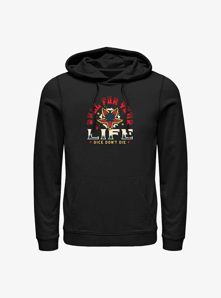 Stranger Things Roll For Your Life Hoodie