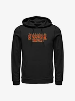 Stranger Things Fire Logo Hoodie