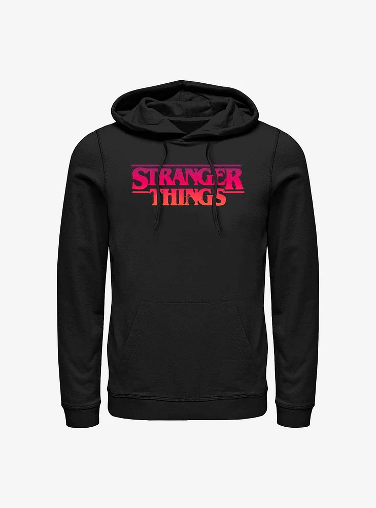 Stranger Things Logo Hoodie