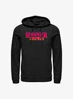 Stranger Things Logo Hoodie