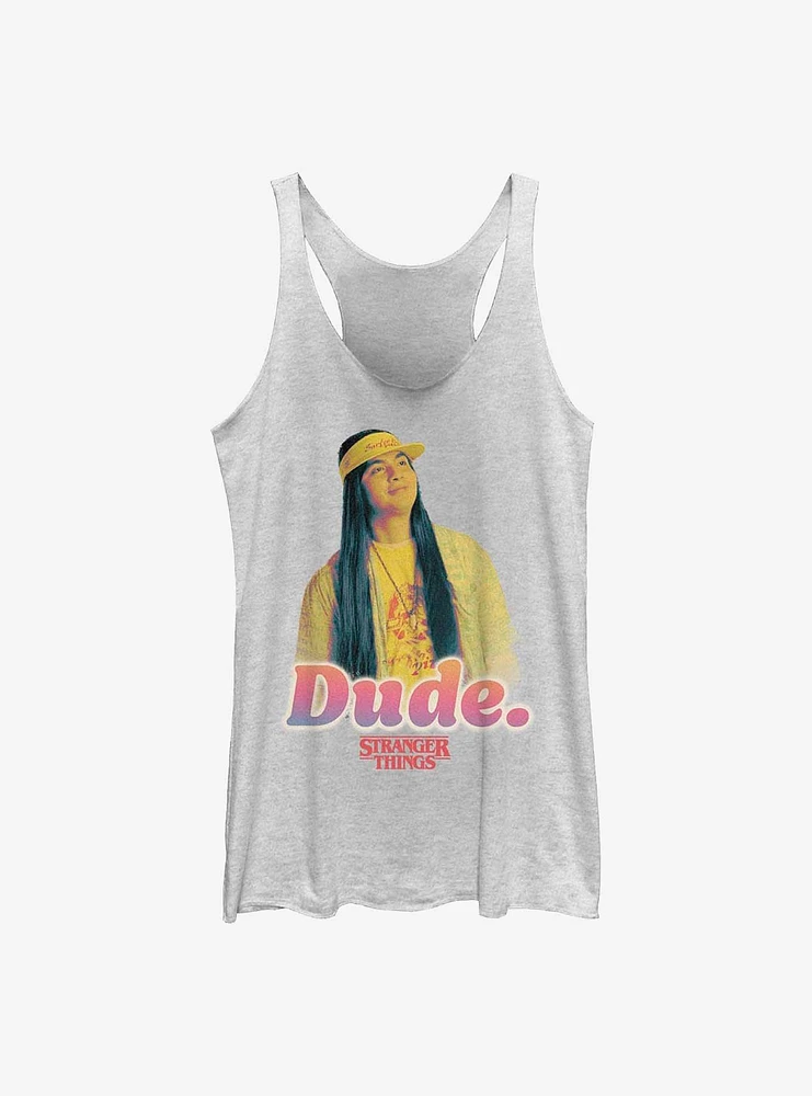 Stranger Things Surfer Dude Girls Tank