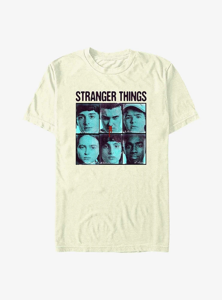 Stranger Things Halftone Gang T-Shirt