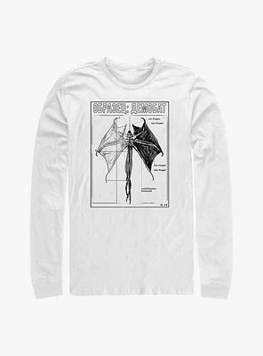 Stranger Things Demobat Long-Sleeve T-Shirt