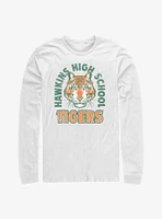 Stranger Things Hawkins Tigers Long-Sleeve T-Shirt