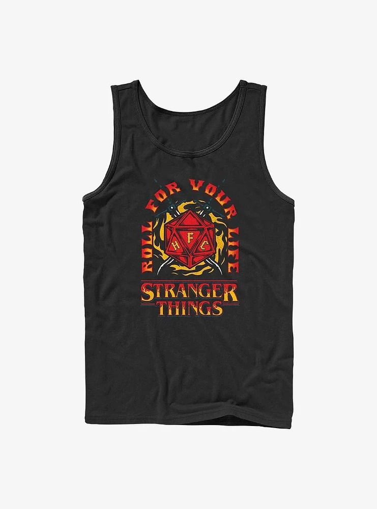 Stranger Things Fire and Dice Tank
