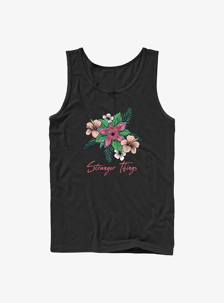 Stranger Things Floral Tank