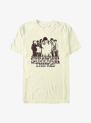 Stranger Things Group Focus T-Shirt