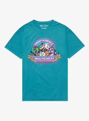 Five Nights at Freddy’s Freddy Fazbear’s Mega Pizzaplex Logo T-Shirt - BoxLunch Exclusive
