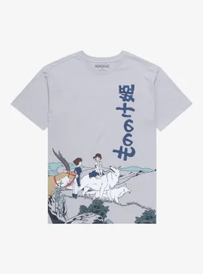 Studio Ghibli Princess Mononoke Scenic T-Shirt - BoxLunch Exclusive