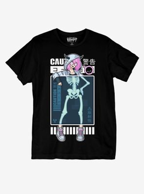 Kawaii Krypt X-Ray Girl T-Shirt