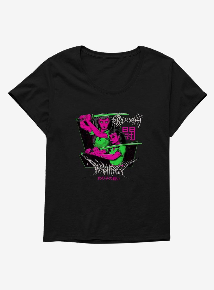 Trashtalk Girls Womens T-Shirt Plus