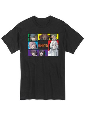 Akudama Drive Character Panels T-Shirt