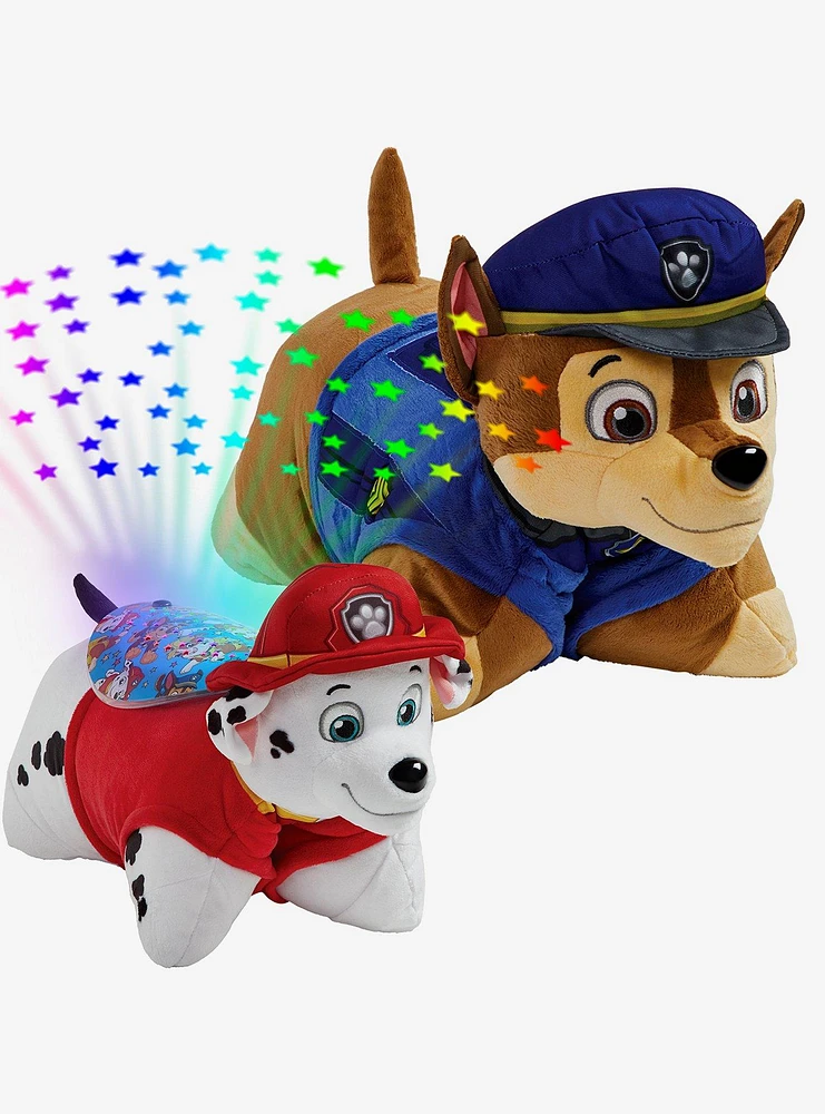 Nickelodeon Paw Patrol Chase Pillow Pet And Marshall Sleeptime Lite Slumber Pack