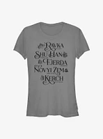 Shadow and Bone Many Lands Girls T-Shirt