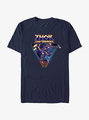 Marvel Thor Love And Thunder Badge T-Shirt