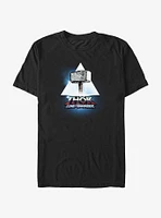 Marvel Thor Love And Thunder Mjolnir Badge T-Shirt