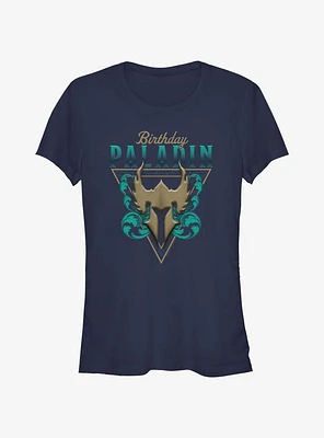 Dungeons & Dragons Birthday Paladin Girls T-Shirt