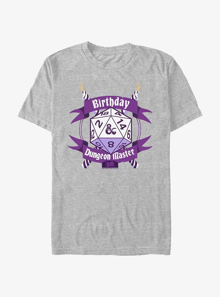 Dungeons & Dragons Birthday Dungeon Master T-Shirt