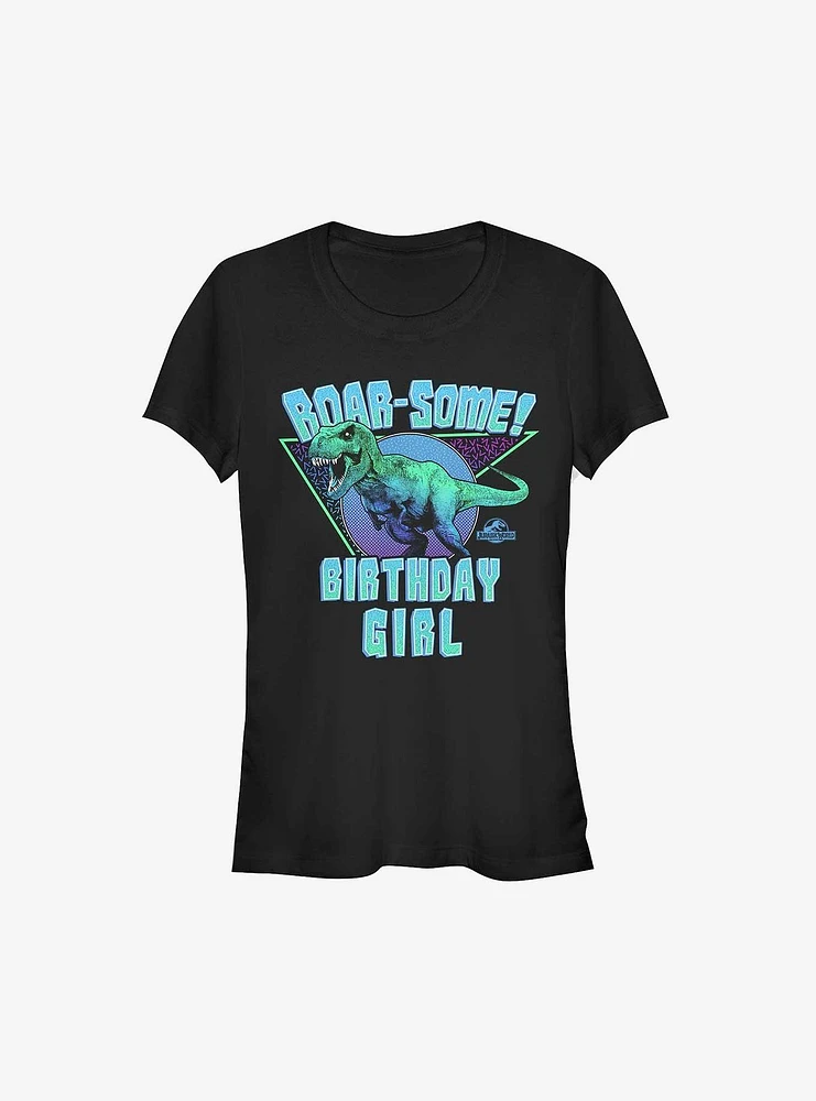 Jurassic Park Roarsome Rex Birthday Girls T-Shirt