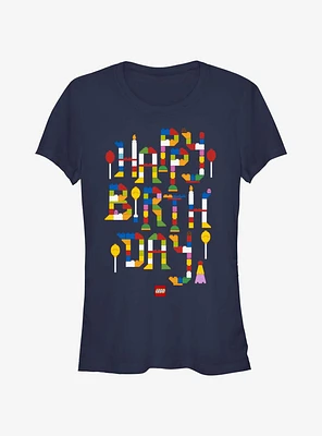 Lego Build Birthday Girls T-Shirt