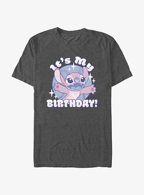 Disney Lilo & Stitch Angel It's My Birthday T-Shirt