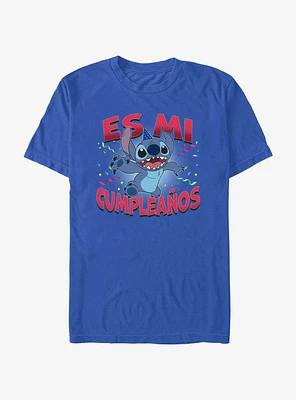 Disney Lilo & Stitch Spanish It's My Birthday T-Shirt