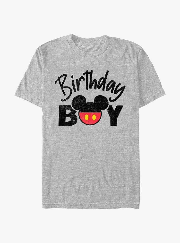 Disney Mickey Mouse Birthday Boy Ears T-Shirt