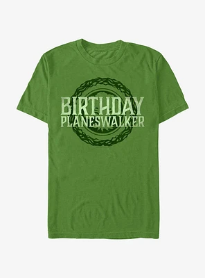 Magic: The Gathering Birthday Green Mana Planeswalker T-Shirt