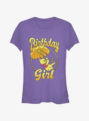 Disney Winnie The Pooh Birthday Girl Bear Girls T-Shirt