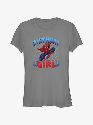 Marvel Spider-Man Birthday Girl Spidey Girls T-Shirt
