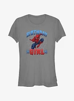 Marvel Spider-Man Birthday Girl Spidey Girls T-Shirt